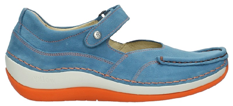 Wolky Elatino Jeans Mistique Nubuk