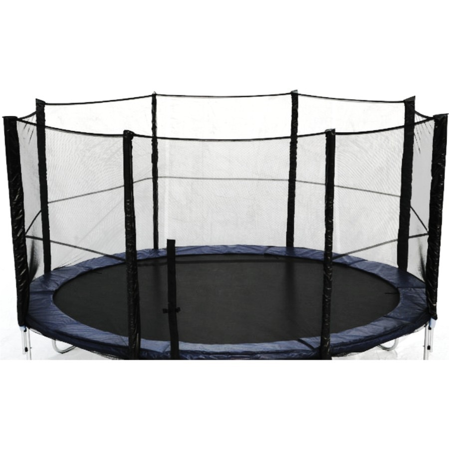 Trampolin Sicherheitsnetz 4,30m 14Ft Ersatznetz Für Trampolin Mit 8 Stangen