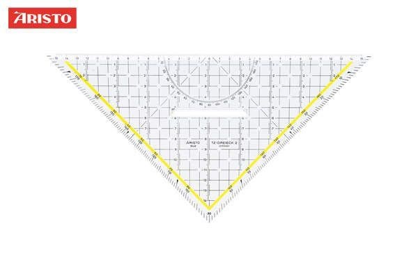 Aristo TZ-Dreieck - Set Square Plexiglass 225 Mm