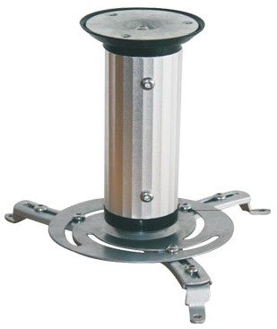 Shiverpeaks BASIC-S Beamer-Deckenhalterung, Schwarz Wandabstand: 300 Mm, Tragkraft: 45 Kg, Neigbarer Winkel: - 1 Stück (BS89761)