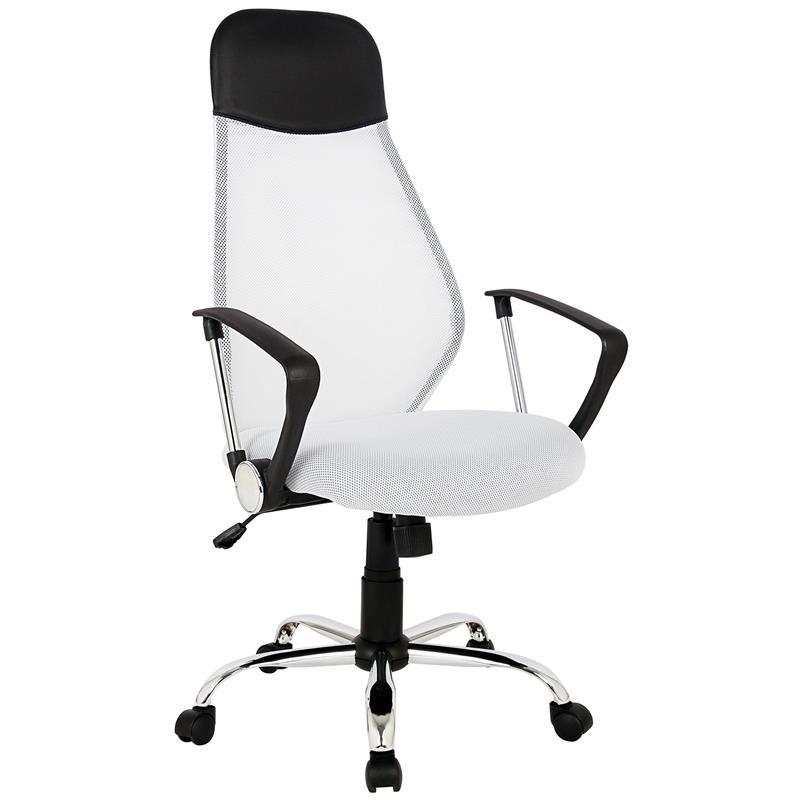 Chefsessel Bürostuhl Schreibtischstuhl Drehstuhl WeiB Hlc-1507/2233