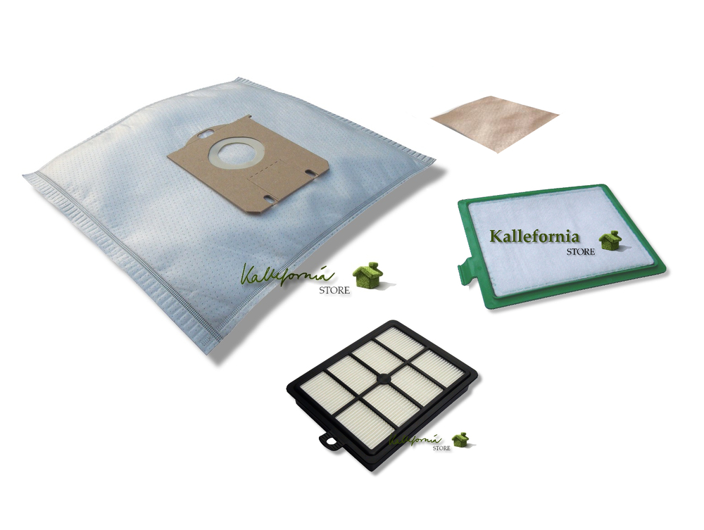 10 Staubsaugerbeutel + HEPA-Filter + Abluft- + Motorfilter Für AEG AAC 6755 6758