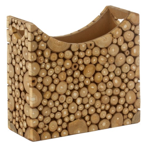 Ramita Teak Magazine Holder