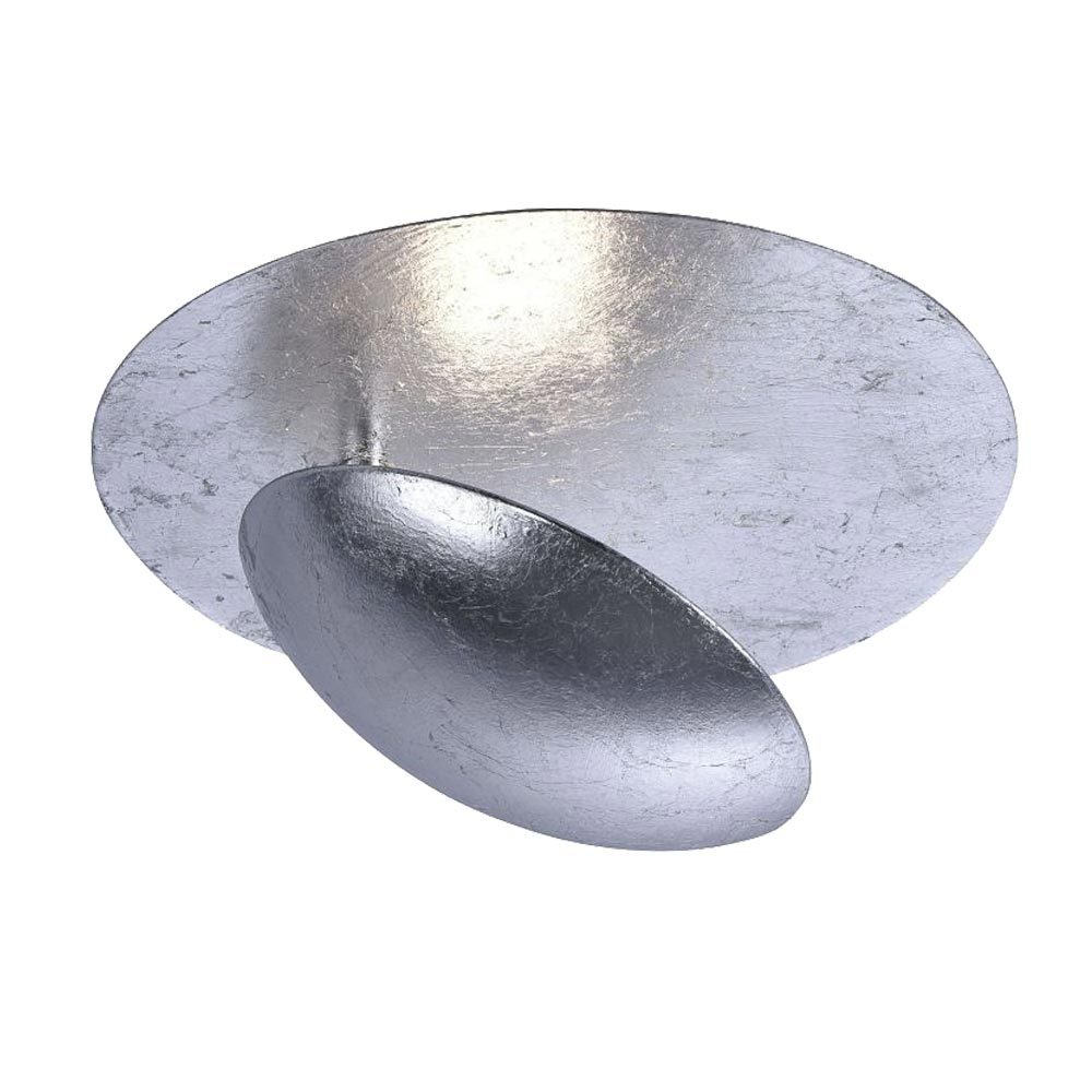 Luxus LED Decken Leuchte Schlafzimmer Flur Wand Strahler Blattsilber Design Paul Neuhaus 9021-21