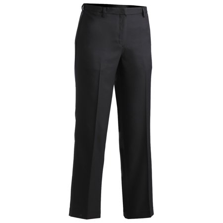 Edwards Garment Womens Microfiber Flat Front Dress Pant - 8532