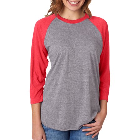 Next Level Nl 6051 3/4 Sleeve Raglan Tee
