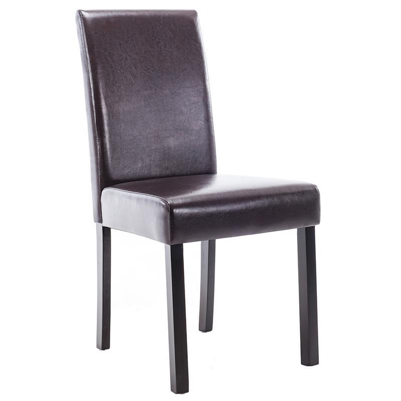 Esszimmerstuhl Polsterstuhl Massiv Buche Wenge/Braun Qh-8835/2220