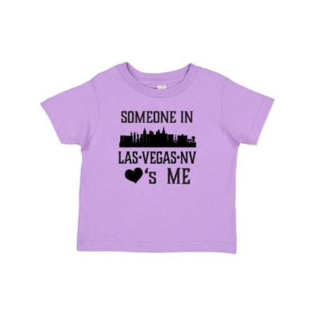 Inktastic Las Vegas Nevada Someone Loves Me Skyline Gift Baby Boy or Baby Girl T-Shirt