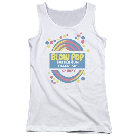 Tootsie Roll - Blow Pop Label - Juniors Tank Top - Small