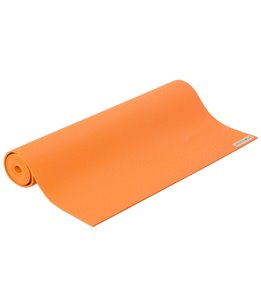 Jade Yoga Harmony Natural Rubber Mat 68" 5mm Tibetan Orange