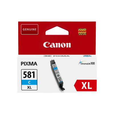 Canon CLI-581CXL Cyan Original High Capacity Ink Cartridge