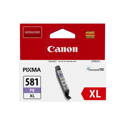 Canon CLI-581PBXL Photo Blue Original High Capacity Ink Cartridge