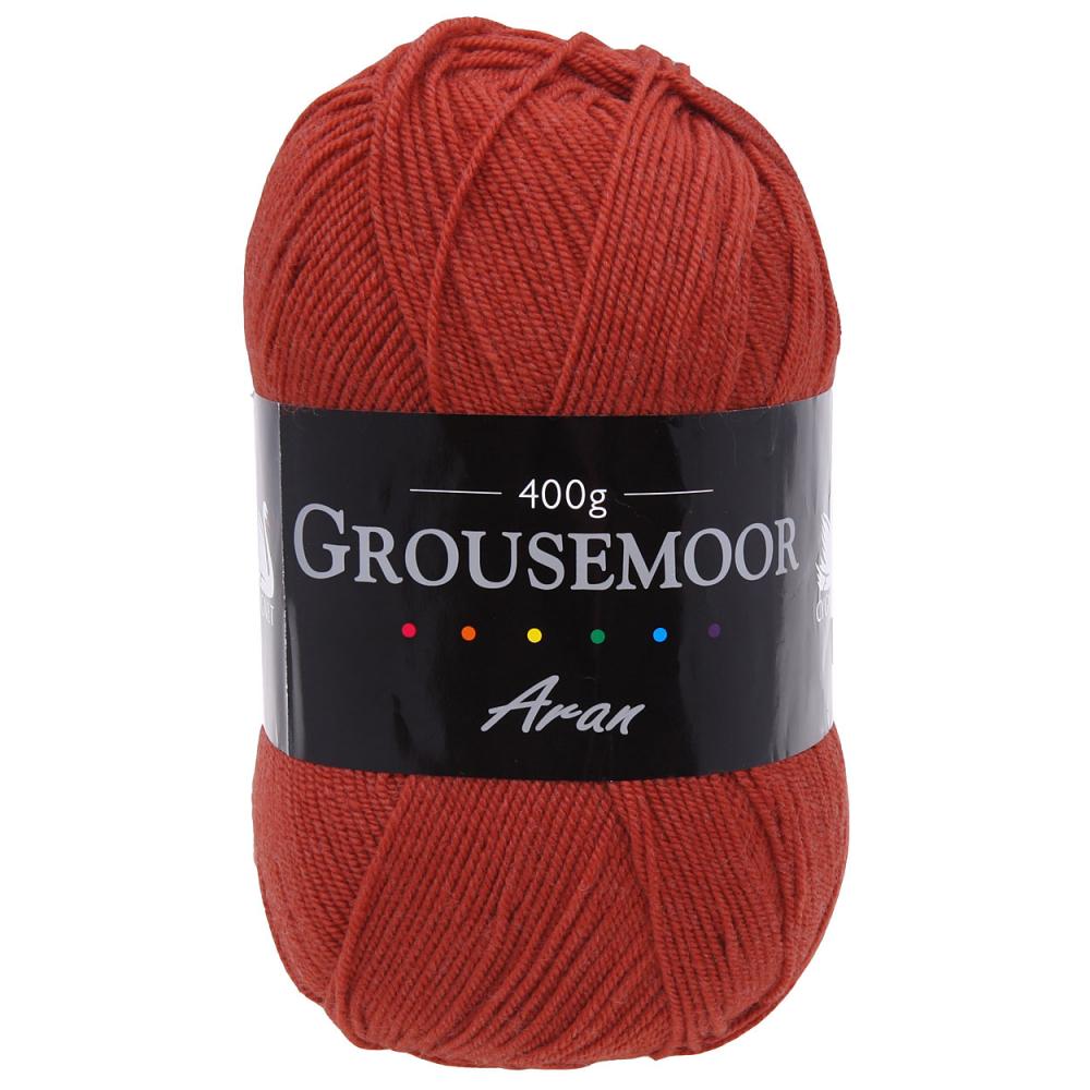 Grousemoor Aran 400g - Brown Fleck (2564)