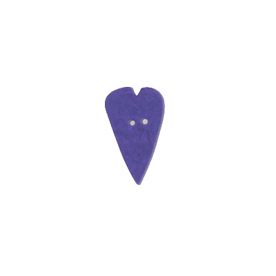 3323.M - Medium Purple Heart Button, 15mm