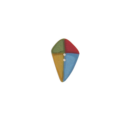 4542 - Beach Kite Button, 20mm