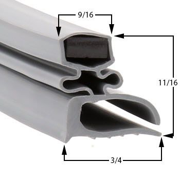 Randell 9303 Door Gasket Part# (in-GSK160)