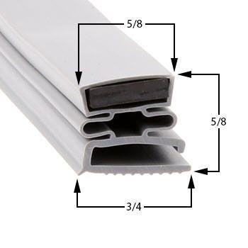 Delfield Compatible 6051 Door Gasket Part# (170-2009)