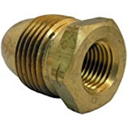 LASCO 17-5325 1/4-Inch Female Pipe Thread POL Brass Connector