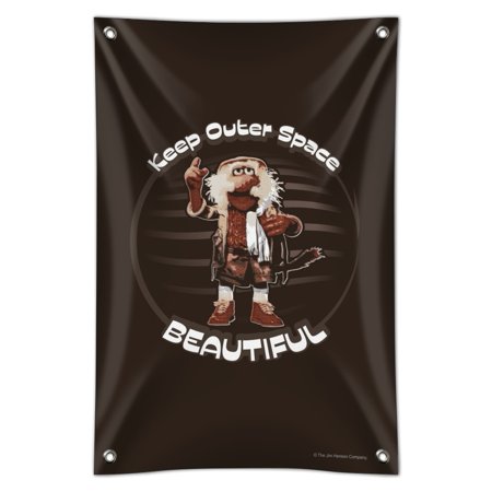 Keep Outer Space Beautiful Fraggle Rock Uncle Traveling Matt Home Business Office Sign