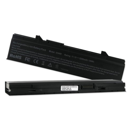 Empire LTLI-9253-5.2 Dell 11.1V 5200 MAh Li-ion Batteries - 57.72 Watt