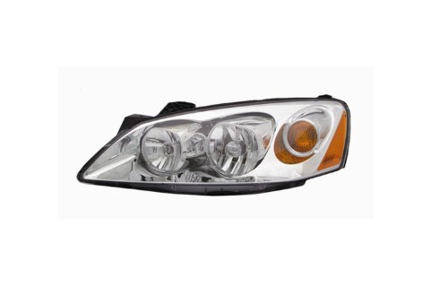 Replacement TYC 20-6678-00-1,20-6677-00-1 Pair Headlight for 05-09 Pontiac G6