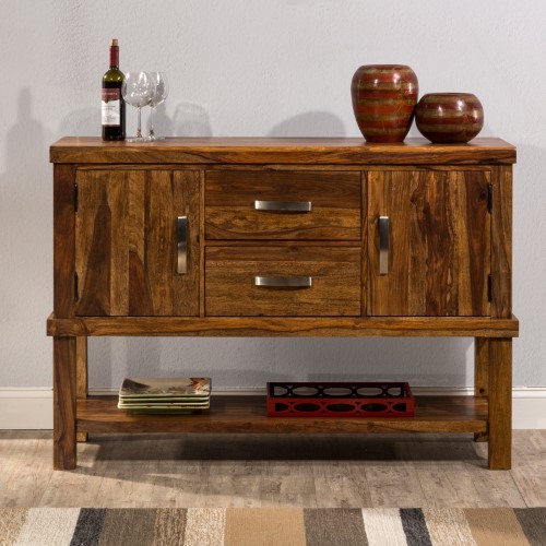 Hillsdale Furniture 5674-850 Emerson 55 Wide 2 Drawer Wood Rustic Sideboard/Buf Natural Sheesham