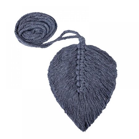 Pack of 2 Curtain Tiebacks Handmade Holdbacks - Farmhouse Curtain Tie Back Holder by Hand-Woven Cotton Rope  Bohemian Home Decoration Drapery Holdback