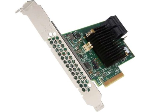 LSI LSI00244 (9201-16i) PCI-Express 2.0 X8 SATA / SAS Host Bus Adapter Card, Single Pack-Avago Technologies