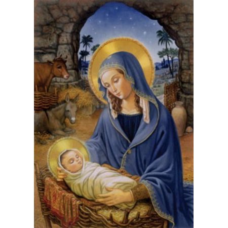 Advent Calendar - Mary with Baby Jesus by Vermont Christmas Company