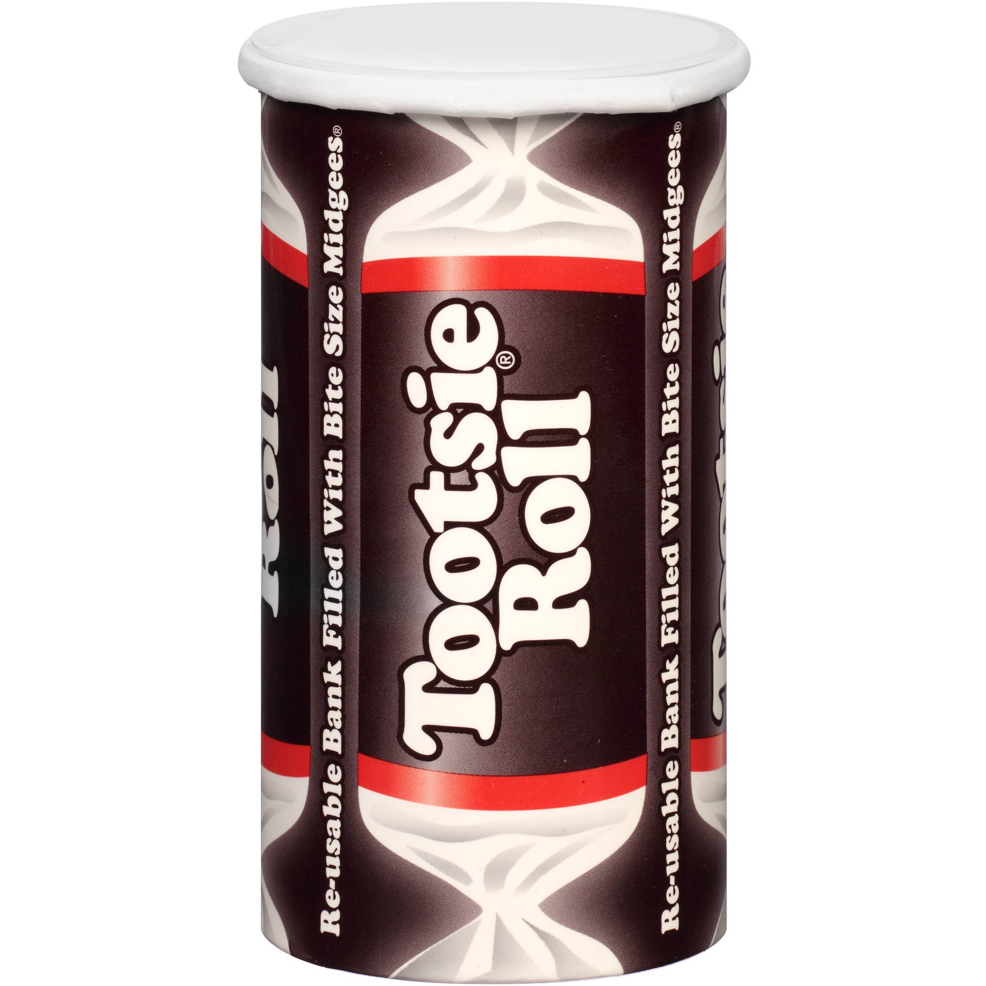 Tootsie Roll Bank  4oz (Pack of 2)