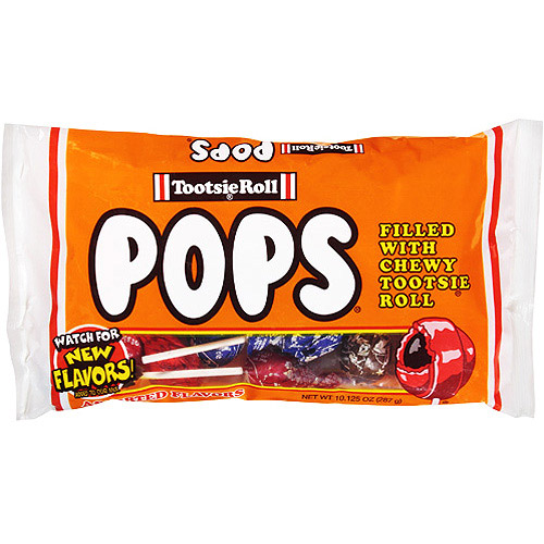Tootsie Roll Pops Assorted Flavor Lollipops, 10.125 Oz Bag - 10.1 Oz | CVS