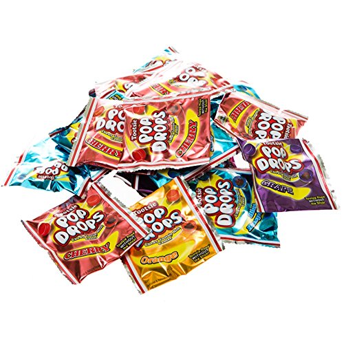 Tootsie Pop Drops Mini Pouches - 25 Ct