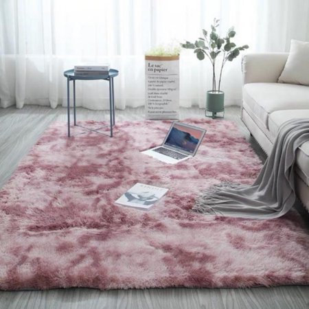 Soft Modern Indoor Large Shaggy Rug for Bedroom Livingroom Dorm Kids Room Home Decorative  Non-Slip Plush Fluffy Furry Fur Area Rugs Comfy Nursery Acc