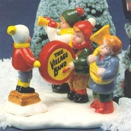 Children in Band 5104-7  Dept 56 the Original Snow Village Children in Band #5104-7 by Dept 56 Original Snow Village