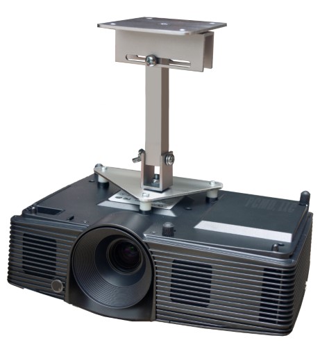PCMD, LLC - Projector Ceiling Mount Compatible with Epson EMP-7800 EMP-7850 EMP-7900 EMP-7950 (Lateral Shift 10-Inch Ext) - Aluminum