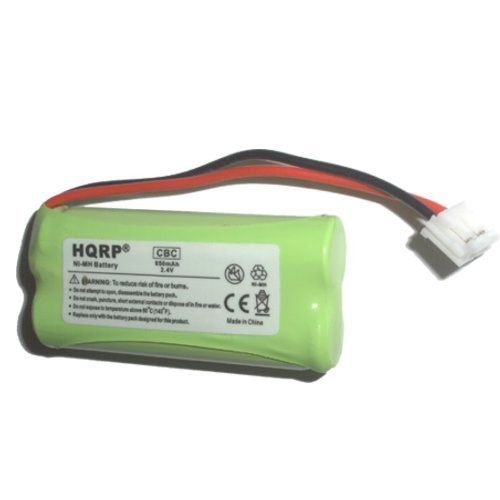 HQRP Phone Battery for V-Tech / VTech CS6229 / CS 6229, CS6229-2 / CS 6229-2 Cordless Telephone Plus Coaster