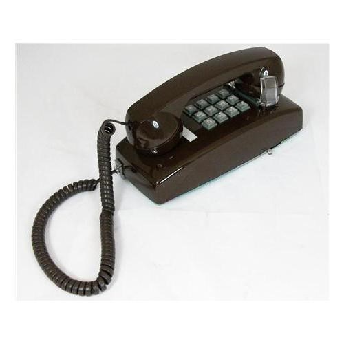Cortelco Kellogg 2554 Wall Mount Phone Bn Telephony with Vol Cntrl