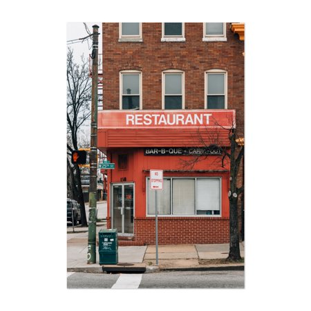 Baltimore Maryland Wyman Park Restaurant Photography Signs 8  X 10  Art Print/Poster