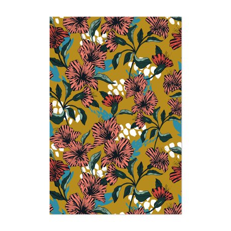 FLOWERING SWEET BLOOM Illustrations Autumn Nature 16  X 20  Art Print/Poster
