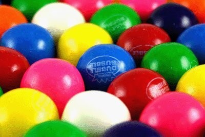 Dubble Bubble One Inch Gumballs 16 Pounds Assorted Flavors and Colors