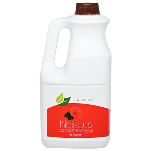 Concentrated Syrup Flavoring 64 Fl. Oz  Mix & Make Slushies  Smoothies  Juices  Flavored Tea  Frozen Yogurt and Alcoholic Cocktails (Hibiscus)