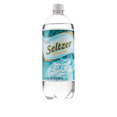 Great Value Caffeine-Free Seltzer, 67.6 Fl. Oz.