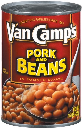 Van Camp's in Tomato Sauce Pork & Beans, 15 Oz (Pack of 6)