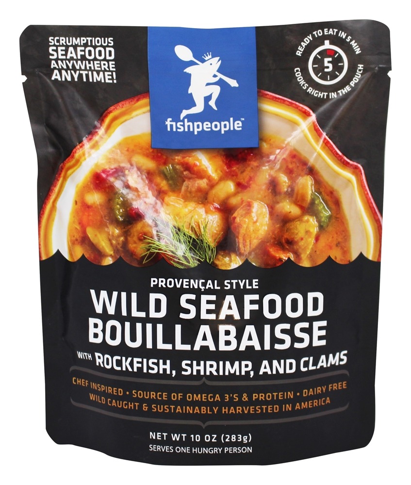 WILD SEAFOOD BOUILLABAISSE WITH ROCKFISH, SHRIMP, AND CLAMS, ROCKFISH, SHRIMP, AND CLAMS