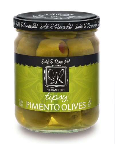 Sable and Rosenfeld Tipsy Olives 10.6 Ounce, 10.6 Ounce (Pack of 6)
