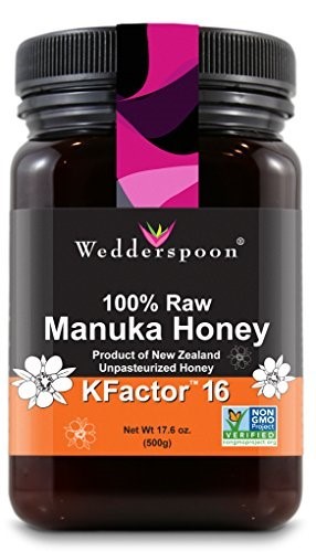 Wedderspoon 100% Raw Manuka Honey, 17.6 Oz