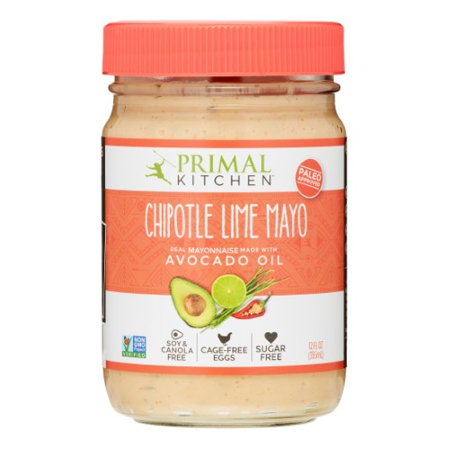 Primal Kitchen Mayonnaise, Chipotle Mayo with Avocado Oil, 12 Fl Oz