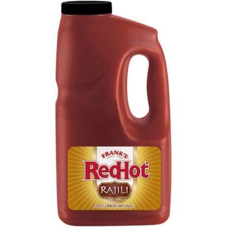 Frank S RedHot Gluten Free Sweet & Spicy Ginger Hot Sauce  0.5 Gal Jug