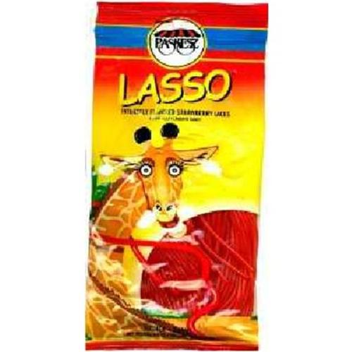 PASKESZ, LASSO, INTENSELY FLAVORED STRAWBERRY LACES