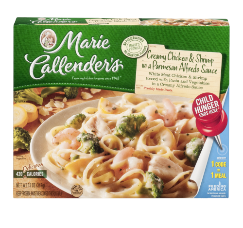 Creamy Chicken & Shrimp in a Parmesan Alfredo Sauce